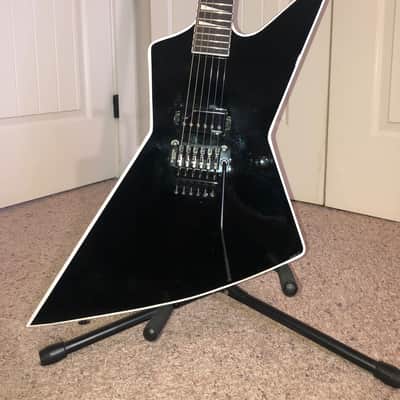 Custom Built  Explorer Guitar Jackson Neck Fishman Classic Gotoh Black image 3