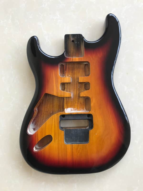 Left handed Sunset Ash Body/2pc/HSH Configuration image 1