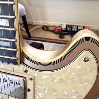 D'Angelico Deluxe Brighton Double Cut Desert Gold 2021, With Hard Case and Free Shipping image 11