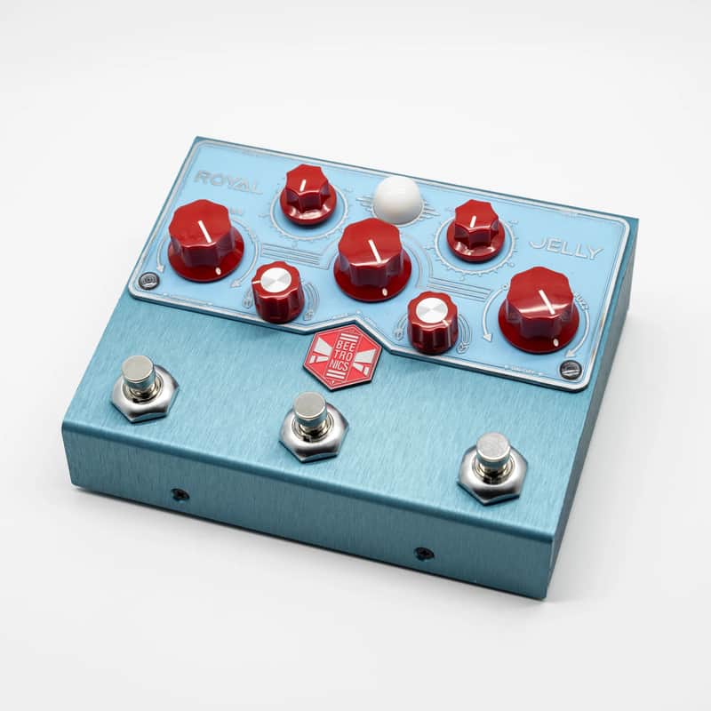 Beetronics Royal Jelly Overdrive / Fuzz - Babee Blue image 1