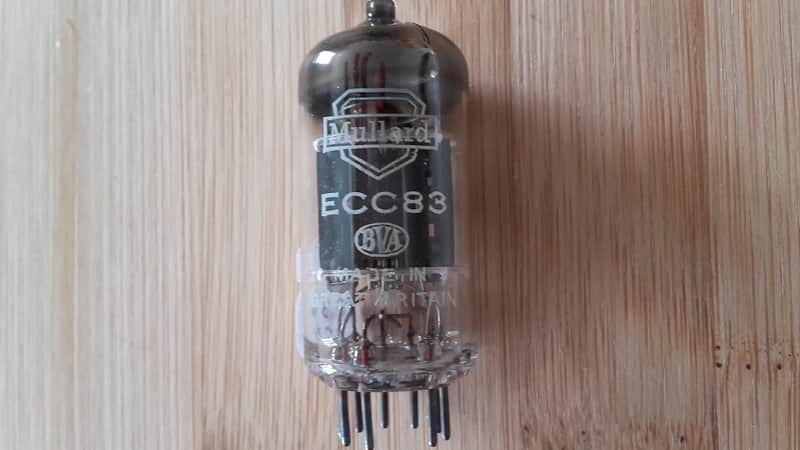 Vintage MULLARD 12AX7 ecc83, very strong, fully tested, magic for Orange Hiwatt Marshall, preamp. image 1