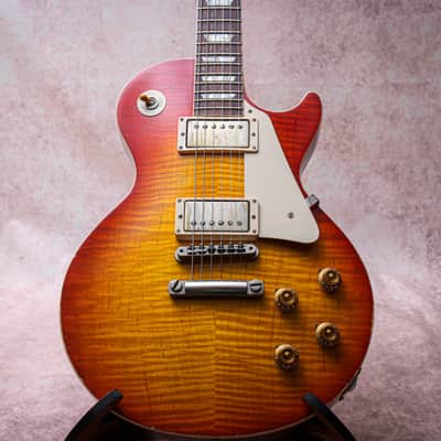 GIBSON USA Custom Shop '58 Les Paul Standard Reissue Aged "Cherry Sunburst + Rosewood" (2012) image 4