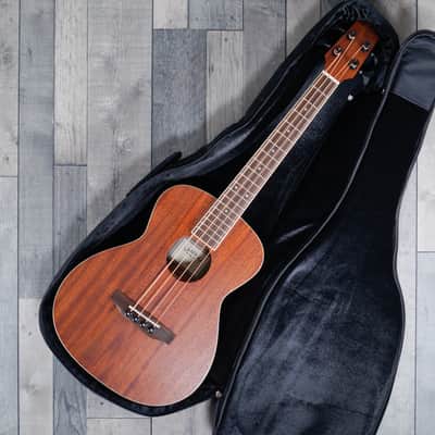 Lanikai MA-EBU Mahogany 'Electric Bass' Ukulele, Incl Gig Bag image 3