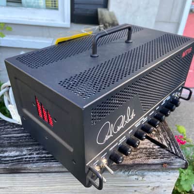 PRS MT 15 V1 Mark Tremonti Signature 2-Channel 15-Watt Guitar Amp Head 2018 - 2024 - Black image 2
