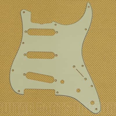 099-1343-000 Genuine Fender Mint Green '62 3-ply Stratocaster Pickguard