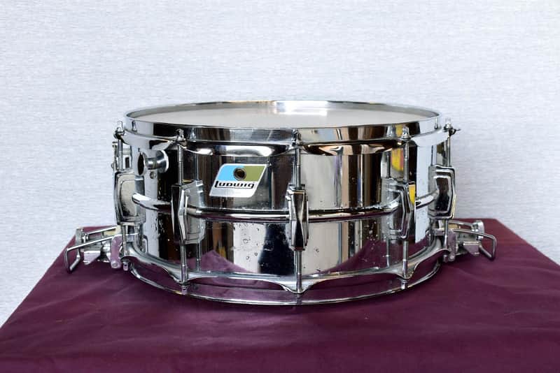 Ludwig LM411 1976 Supersensitive Ludalloy 6.5" Snare image 1