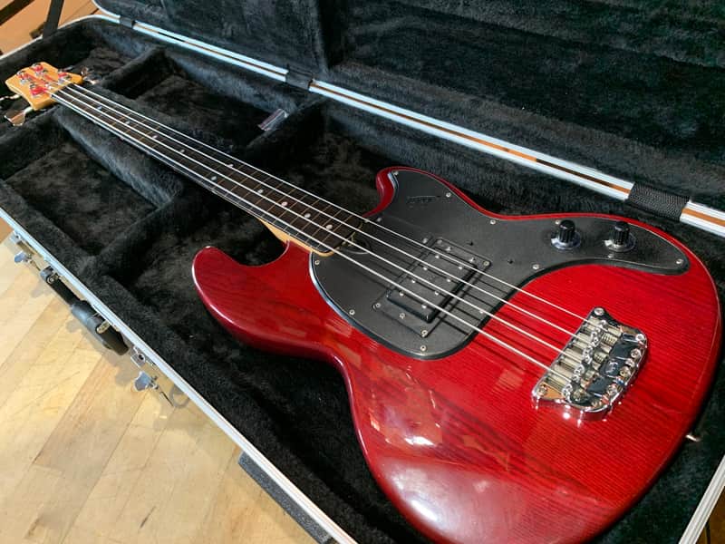 Wal Pro 1E  Fretless Red Stain 1979 - Beautiful! image 1