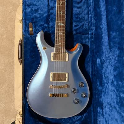 PRS McCarty 594 Wood Library Limited 2022 - Frost Blue Metallic w/Natural Back image 1