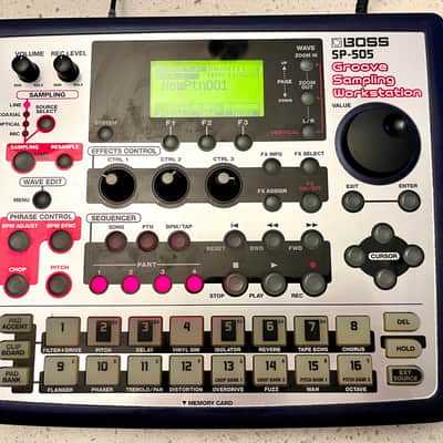 Boss SP-505 Groove Sampling Workstation 2000s - Silver image 1