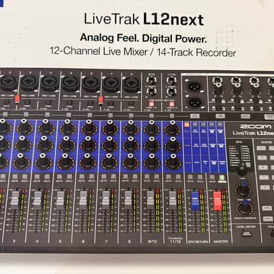 Zoom LiveTrak L12next Digital Mixer 2026 - Black image 4