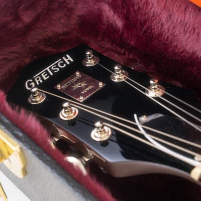 Gretsch G6118T Players Edition Anniversary Hollowbody Electric Guitar, Rosewood Fingerboard, Two-Tone Copper Metallic/Sahara Metallic image 3