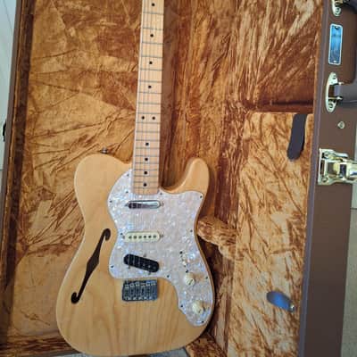 2009 Fender Classic Series '72 Telecaster Thinline (Nashville wired) Natural Finish image 11