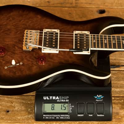 PRS SE Custom | Custom 24 Quilt - Black Gold Sunburst image 8