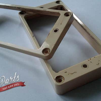 Hand aged Les Paul Pickup Rings CAB light CREAM Gibson Les Paul Historic M69 rings, 59 Parts image 4