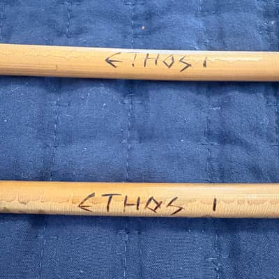 Ethos 1 Medium marimba/vibraphone mallets 1980s? - Rattan image 2
