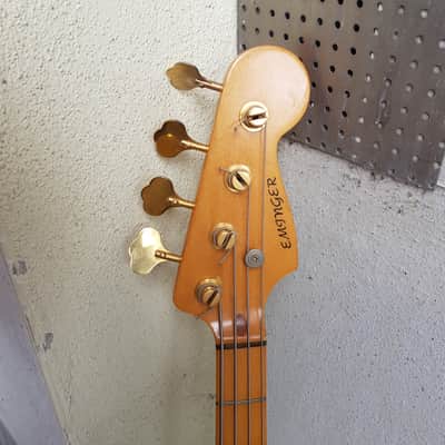 80's CUSTOM BUILT P BASS - BADASS - DIMARZIO image 11