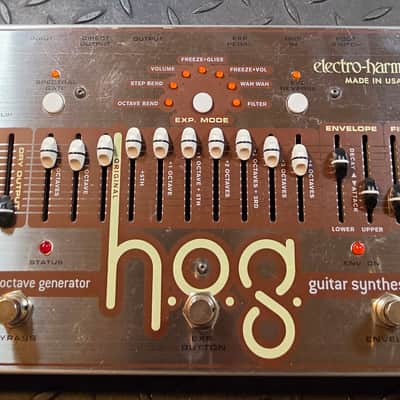 Electro-Harmonix HOG Guitar Synthesizer Harmonic Octave Generator WITH Foot Controller image 9