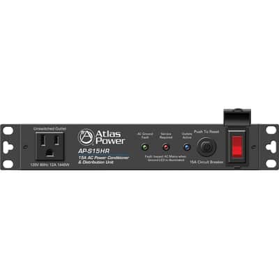 Atlas Sound 15A Half-Width Rack Power Conditioner - (Used-Acceptable) image 1