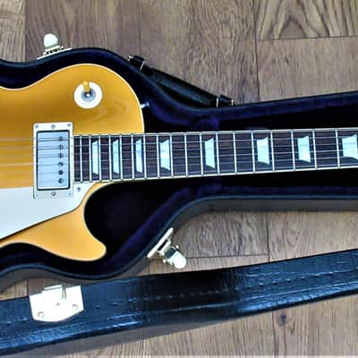 Epiphone Elitist Les Paul '57 Gold Top - 2007 Japan - Gibson USA Upgrades - Mint - Rare image 2