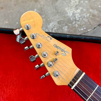 MIJ Fender Stratocaster ST62 SQUIER E serial c 1985 - Black original vintage Japan Fujigen image 6