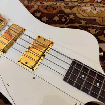 Vintage 1977 Gibson Thunderbird White Bicentennial Bass Guitar *Upgraded* 1970s image 8