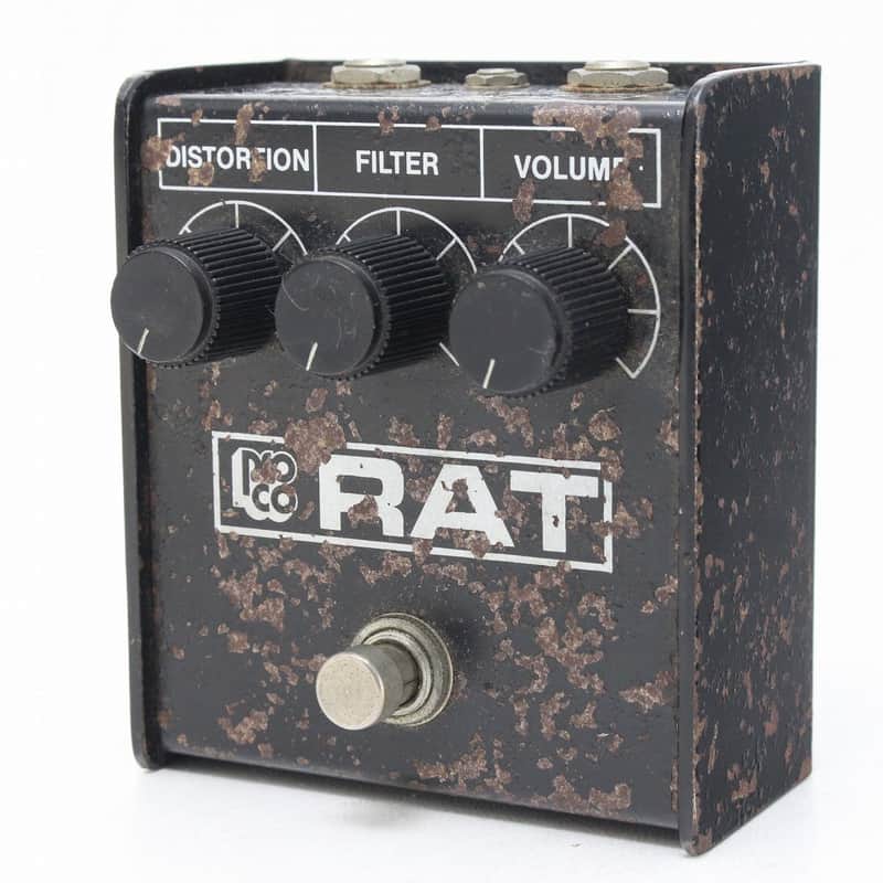 PROCO RAT Black Face LM308N, manufactured in 1986 (06/01) image 1
