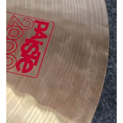 Used Paiste 2002 Thin Crash 16" - Fair image 3
