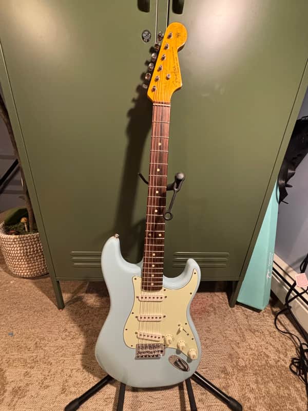 Partscaster 62 Strat 2005 - Sonic Blue image 1