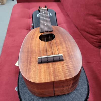 Kamaka HP-1 Pineapple Ukulele with Case 2025 - Solid Koa image 7