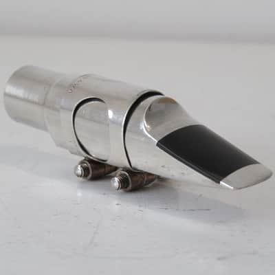 Yanagisawa Metal Alto Sax 7 Mouthpiece with Lig, Cap and Pouch image 10