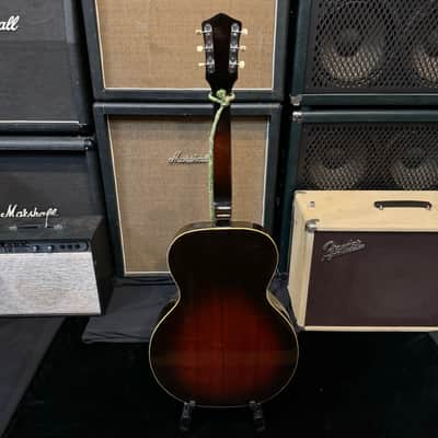 Harmony H1252 Professional Acoustic Guitar 1940s - Sunburst image 10