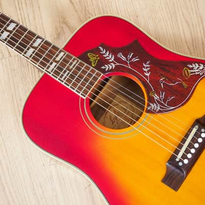 1960s Lyle 680-L Hummingbird Set Neck Vintage Dreadnought Acoustic Guitar Japan w/ Case image 8