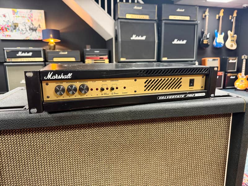 Marshall Valvestate Pro 120/120 Stereo Power Amp 2000- Gold image 1