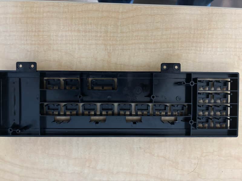 Korg N364/264 X2/X3 Button Assembly For Left Panel Board (B134) image 1