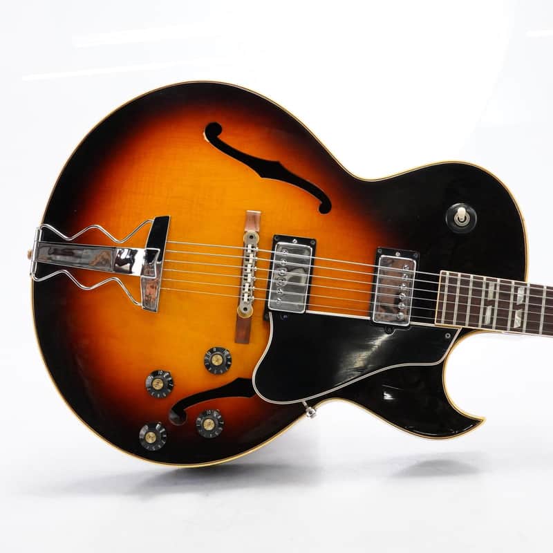 1968 Gibson ES-175 Sunburst Hollow Body Jazz Electric Guitar w/ Case #53302 image 1