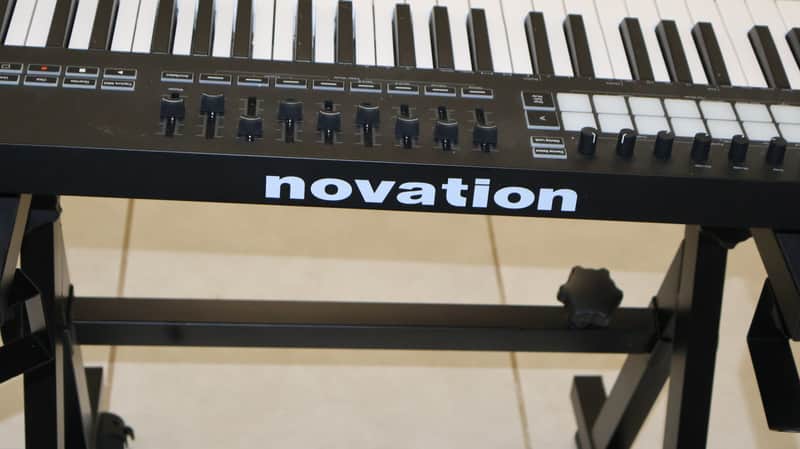 Novation Launchkey 49 MKIV MIDI Keyboard Controller 2024 - Present - Black image 1
