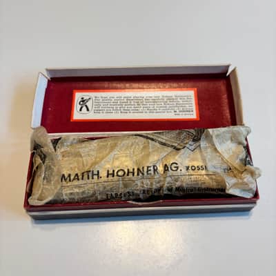 Hohner Harmonica C Vintage with box image 8