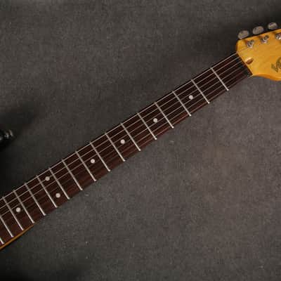 Vintage V6H ICON Electric Guitar - Distressed Tobacco Sunburst - 2nd Hand (166210) image 14