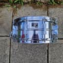Sonor D-505 Phonic 14x5.75" 10-Lug Ferro-Manganese Steel Snare Drum 1975 - 1979 - Chrome-Plated