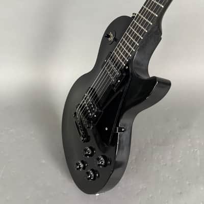 2000 Gibson Les Paul GOTHIC Studio Black in Browncase image 9