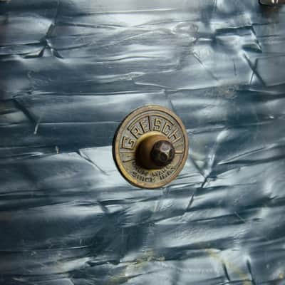 Vintage 1949 Gretsch Round Badge Broadkaster 3 Piece Drum Kit image 12
