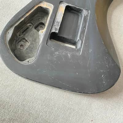 Black HH Okoume Wood DIY Project Guitar Body image 5