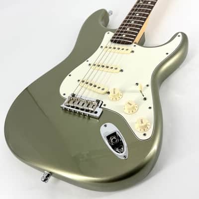 2012 Fender American Standard Stratocaster – Jade Pearl Metallic image 2