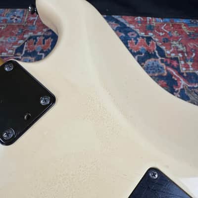 1985 Fender Boxer Stratocaster Model ST-555 w/System I Trem - Vintage White image 21