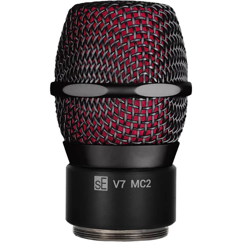 sE Electronics V7 MC2 BLACK V7 Mic Capsule for Sennheiser Wireless in Black image 1