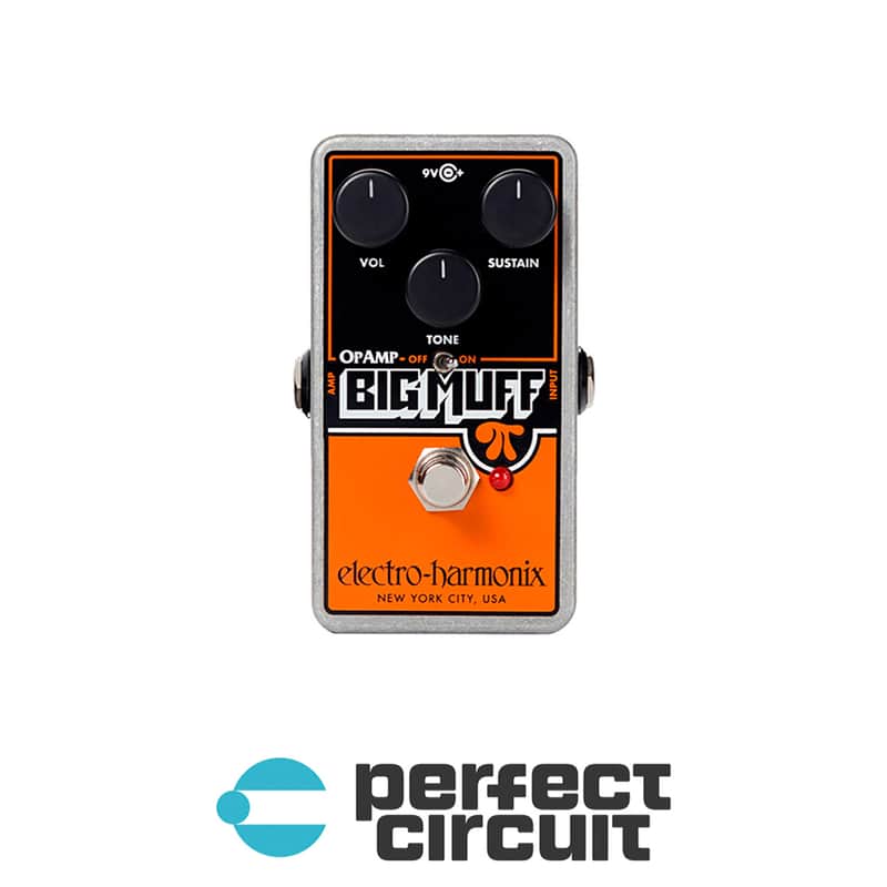Immagine Electro-Harmonix Op-Amp Big Muff Pi Fuzz / Distortion / Sustainer Pedal - 1