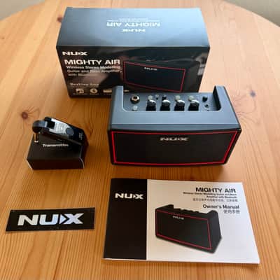 NuX Mighty Air 4-Watt 2x2" Stereo Bluetooth Guitar Combo 2020s - Black image 2