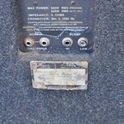Pair of Peavey DS-1803 3 way with 18” Black Widows image 12