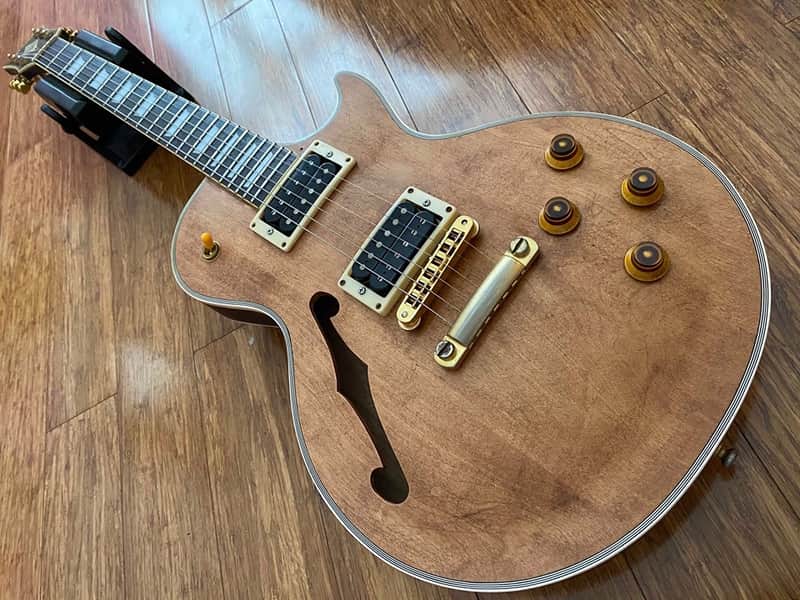 Rare Greco Japanese Mint Collection Era Custom Single Cutaway Hollowbody image 1