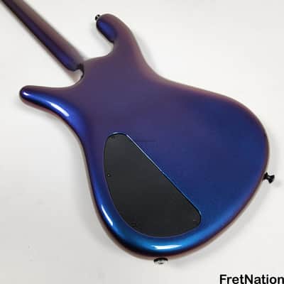 Spector USA NS-2 4-String Bass 1.5" Blue-Purple Colorshift Finish EMG PJX 9v HAZ 8.78lbs NS2 #1527 image 15